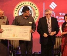 Ramnath Goenka Award for Excellence in Journalism : Pictures